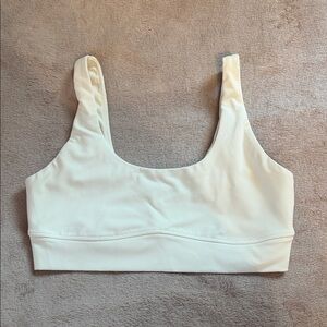 Aerie Light Cream Sports Bra